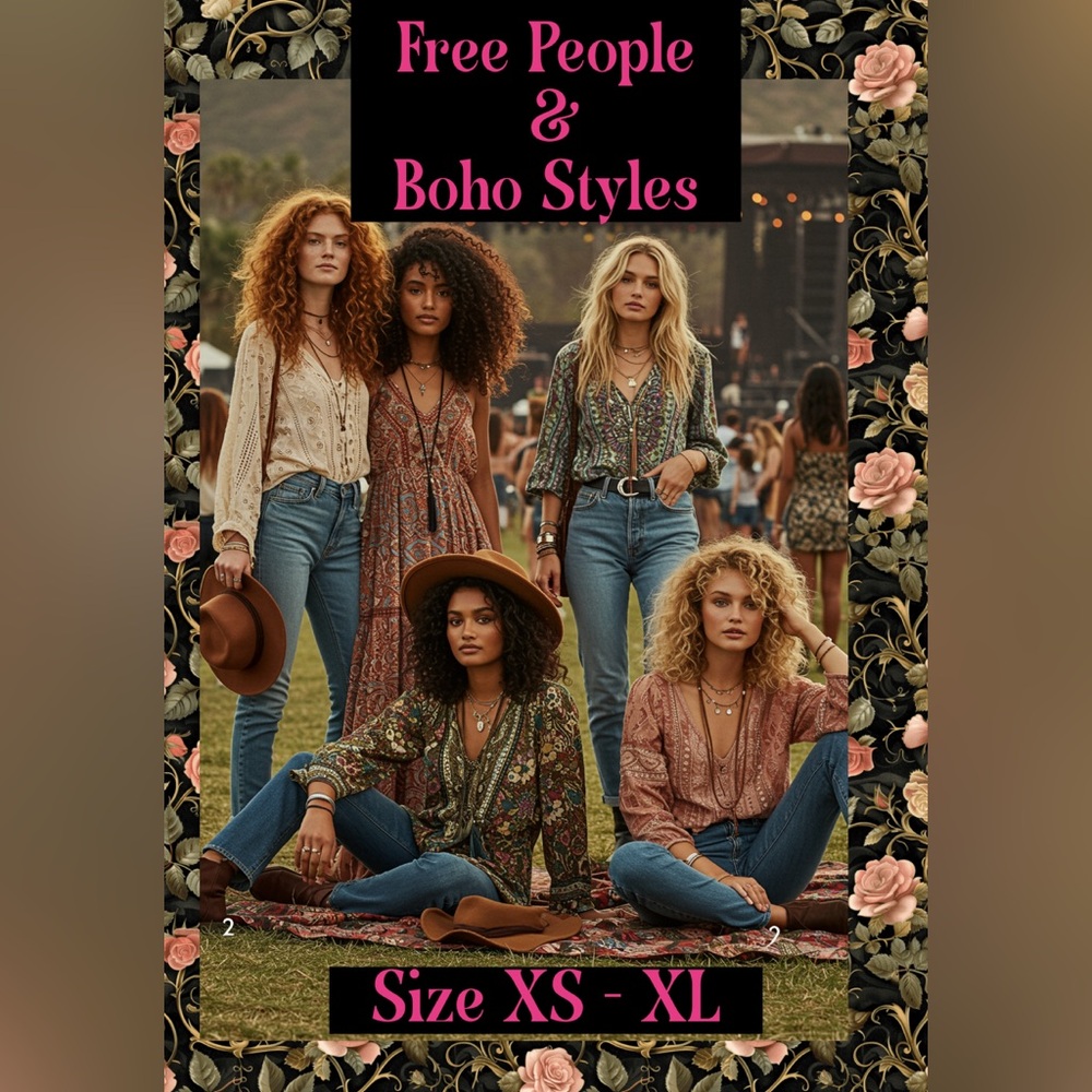 Oct 2025 -Free People  @ Boho Styles!